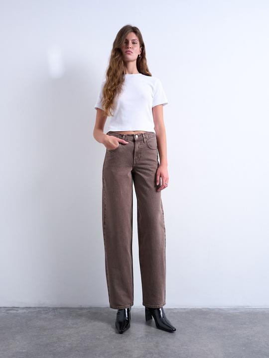 Actual product image Spokey Weiter Beinschnitt Niedrige Taille Jeans Weit geschnitten (25)