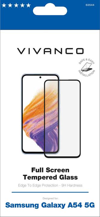 Immagine prodotto Vivanco Vetro protettivo Galaxy A54 5G Pellicola di vetro per smartphone Samsung A54 63544 (1 pz., Samsung Galaxy A54 5G)