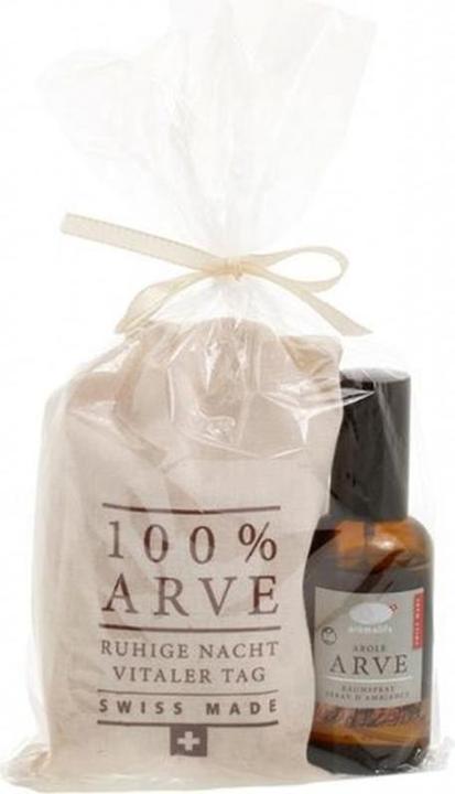 Aromalife Duftöl-Set mit Arvenspänen und Raumspray (100 ml)