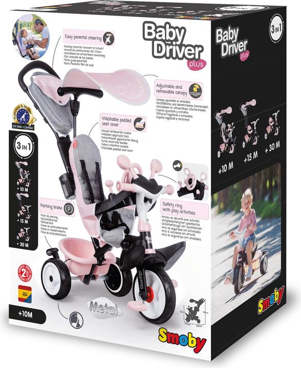 Produktbild Smoby Baby Driver Plus