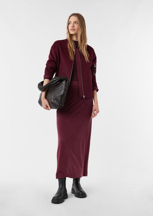 Produktbild Comma Maxirock aus Jersey mit Schlitz (32)