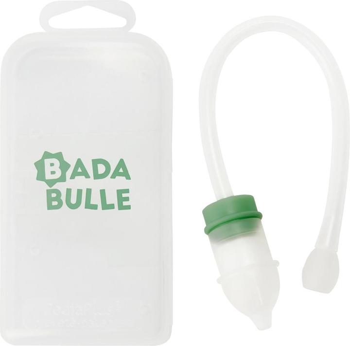 Badabulle Tétine nasale avec embout vert olive/blanc
