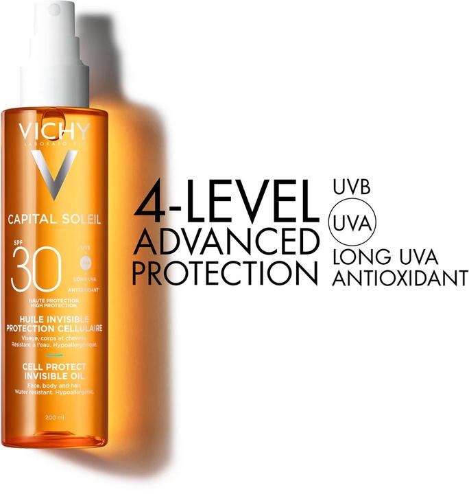 Produktbild Vichy Capital Soleil (Sonnenöl, SPF 30, 200 ml)