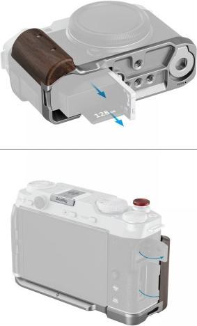 Image du produit SmallRig L-Winkel mit Holzgriff für X-M5