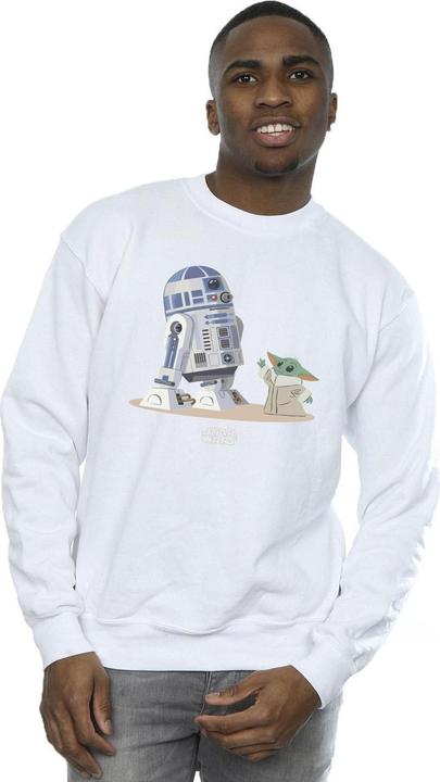 Produktbild Star Wars The Mandalorian R2D2 And Grogu Sweatshirt (L)