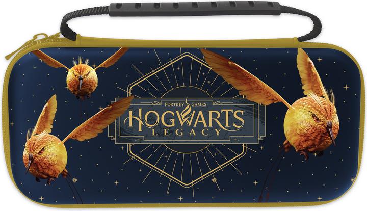 Produktbild Trade Invaders Harry Potter - XL carrying case - Hogwarts, Golden snitch (Switch, Switch Lite, Switch OLED)