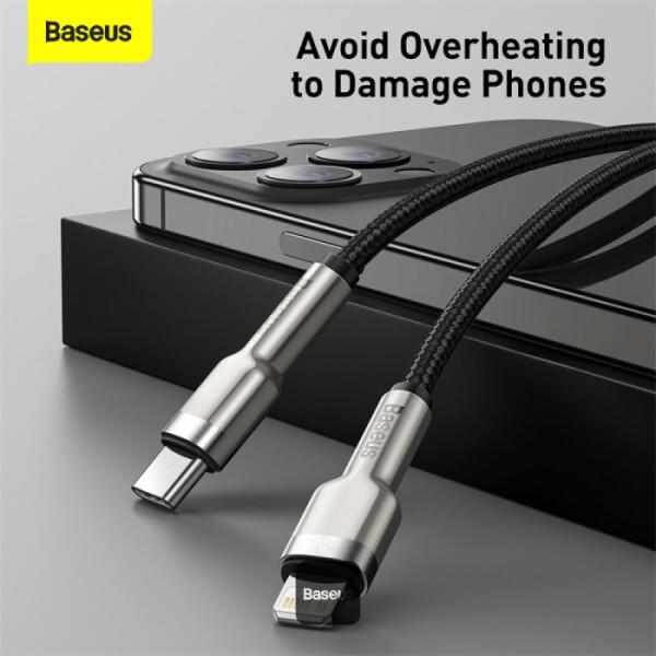 Produktbild Baseus USB C – Lightning (0.25 m, USB 2.0, 20 W)