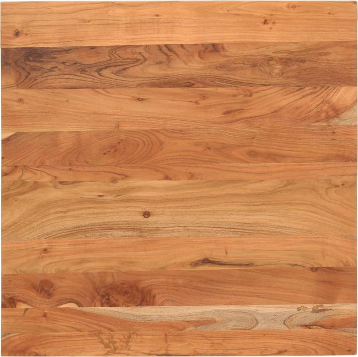 Produktbild vidaXL Tischplatte Holzplatte für Bartisch 90x90x2,5cm Quadratisch Massivholz (90 x 90 x 2,5 cm)