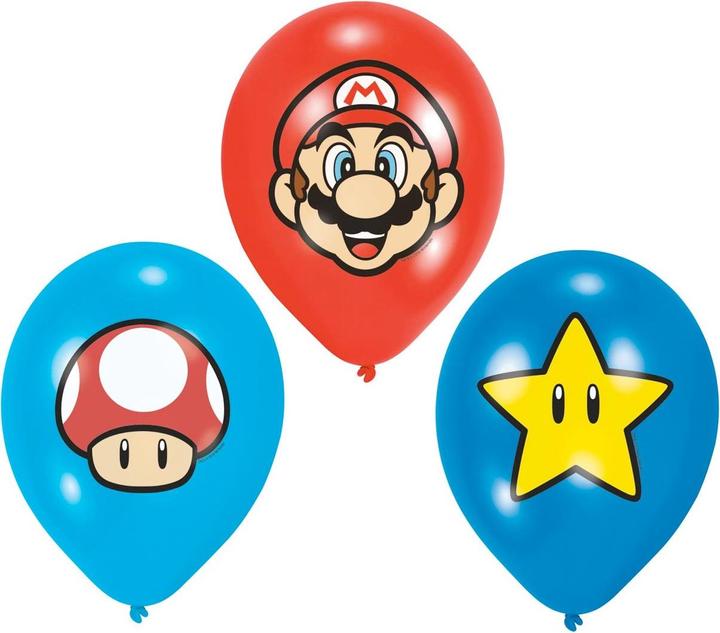 Produktbild Amscan Super Mario (6 x)