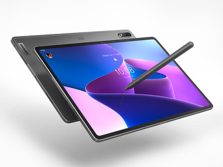 Produktbild Lenovo Tab P12 Pro inkl. CH-Tastatur und Precision Pen 3 (nur WLAN, 12.60", 256 GB, Storm Grey)