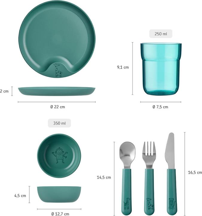 Image du produit Mepal Kit Mio pour enfants