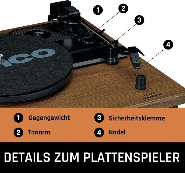 Produktbild Lenco LS-100WD (Halbautomatisch)