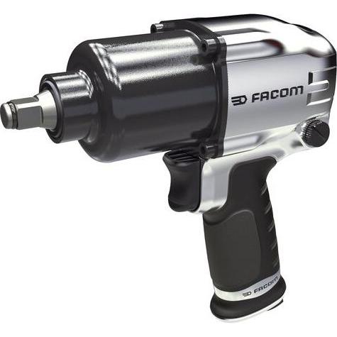 Facom, Trapano + Avvitatore a batteria, 1/2" Druckluft-Schlagschrauber, 1490 Nm, Aluminiumgehäuse