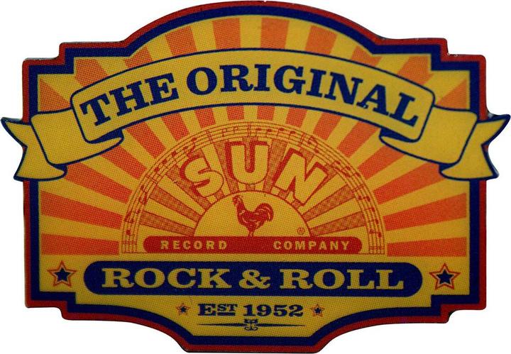 Produktbild Sun Records Elvis The Original NadelAbzeichen Edelstahl