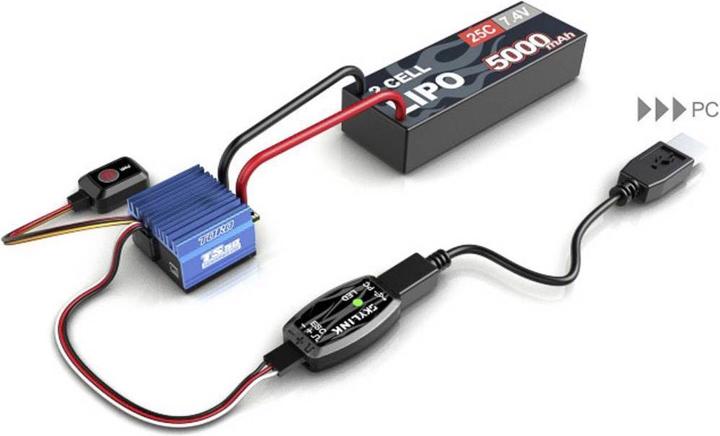 Actual product image SkyRC Car model brushless speed controller Toro TS50