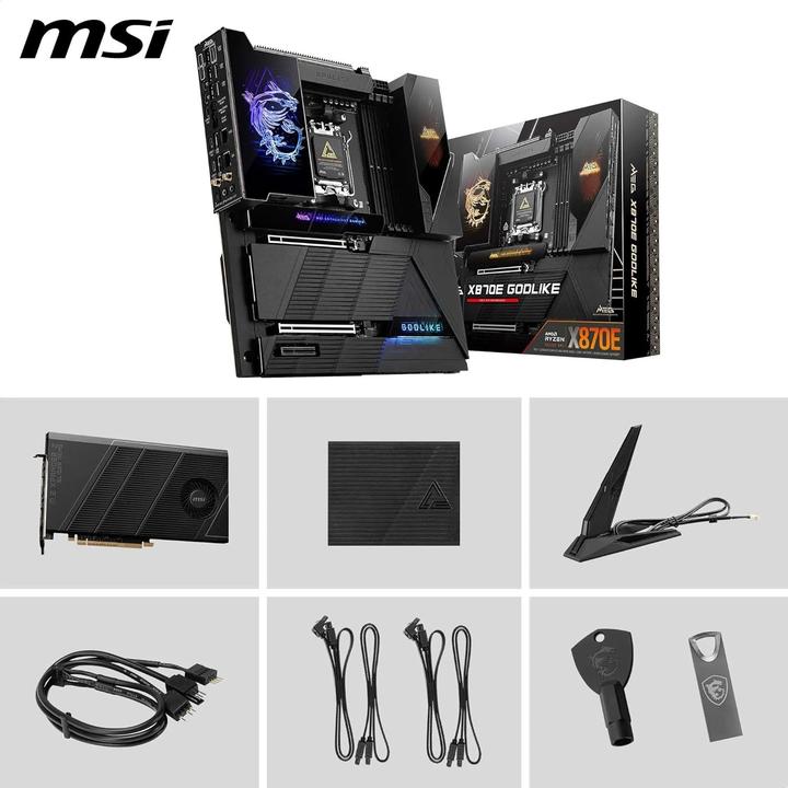 Productafbeelding MSI MEG X870E GODLIKE (AM5, AMD X870E, E-ATX)
