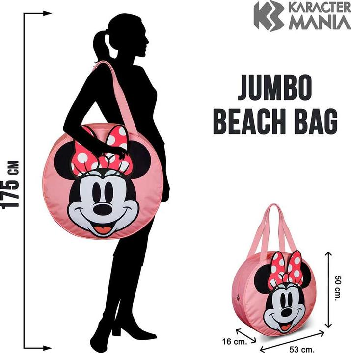 Produktbild Karactermania Jumbo Beach Bag Face