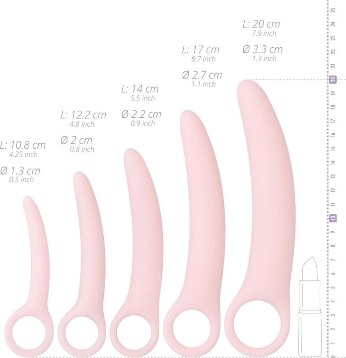 Actual product image Teazers Vaginal Dilator Set
