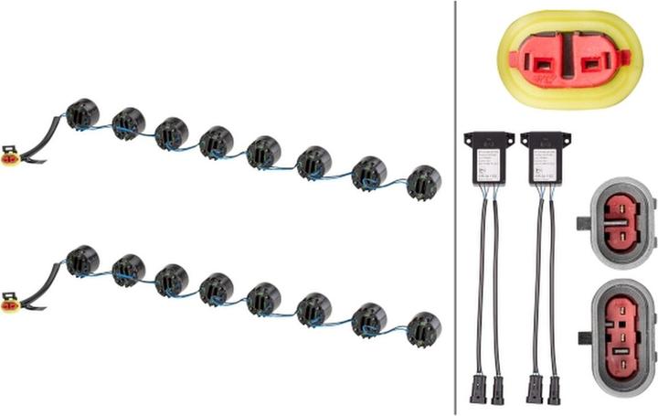 Produktbild Hella Tagfahrlichtsatz Fahrzeugfront LED für ALEXANDER DENNIS