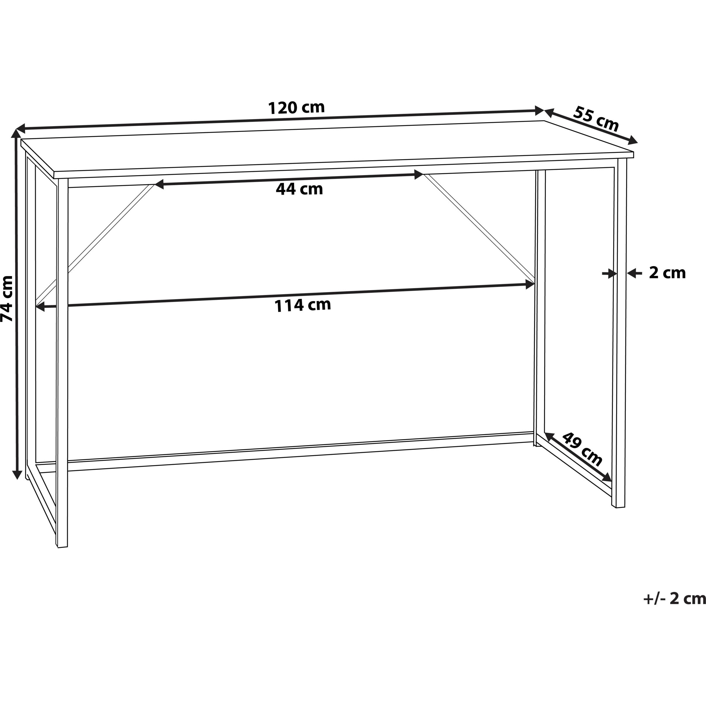 Thumbnail - Beliani, Schreibtisch, Pembro