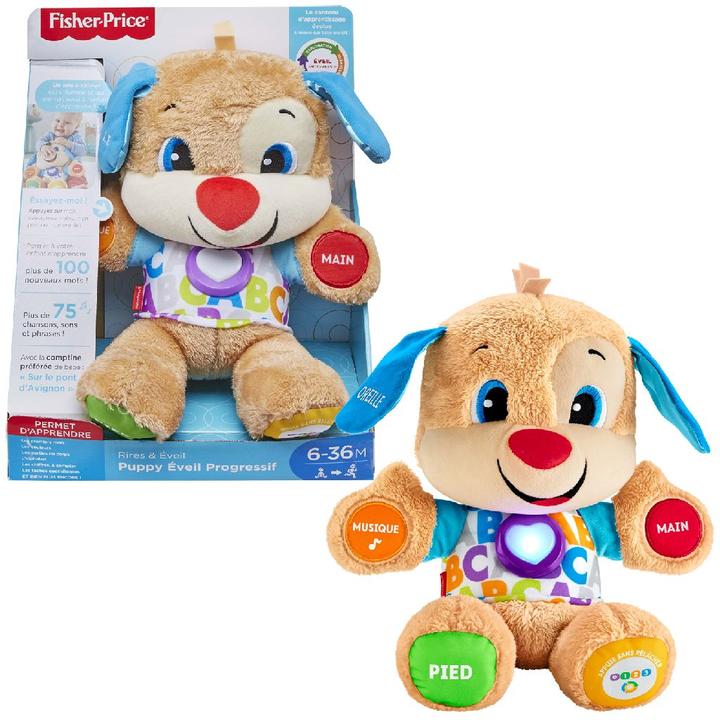Image du produit Fisher-Price Nouveau Puppy Interactif - Peluche interactive - 6 mois et + (30.50 cm)