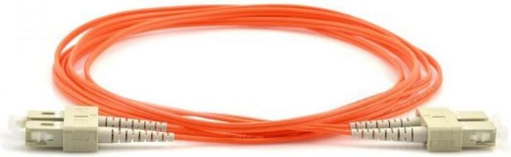 Produktbild OEM Optischer Patchkabel Duplex SC-SC 50/125 5m MM OM4 (5 m)