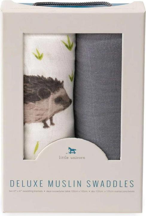 Produktbild little unicorn Deluxe Swaddle 2 Pack (120 cm, 120 cm)