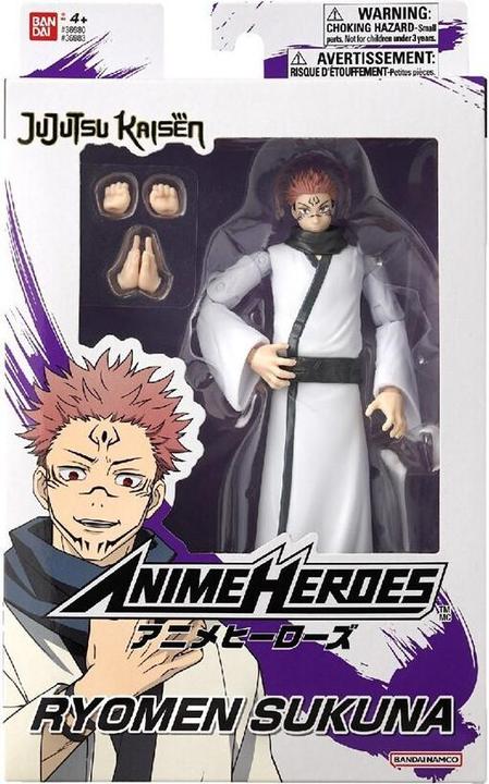 Actual product image Bandai JUJUTSU KAISEN - Ryomen Sukuna - Figurine Anime Heroes 17cm