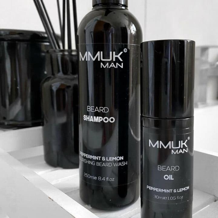 Image du produit Mmuk Man Crème à barbe Menthe poivrée & Citron (250 ml)