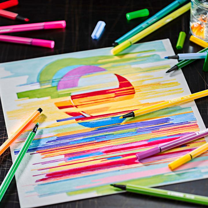 Produktbild STABILO Pen 68 Premium-Filzstift (Mehrfarbig, 20 x)