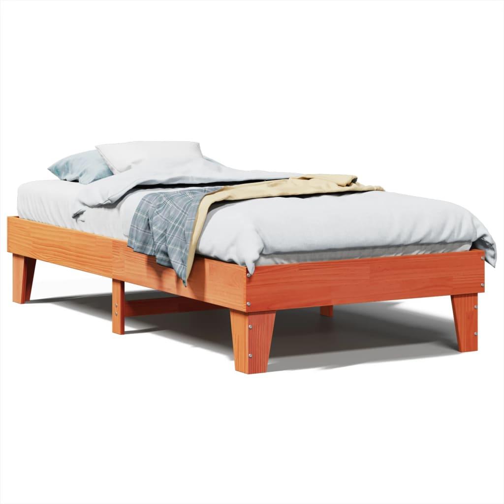 VidaXL, Bett, Bett ohne Matratze (75 x 190 cm)