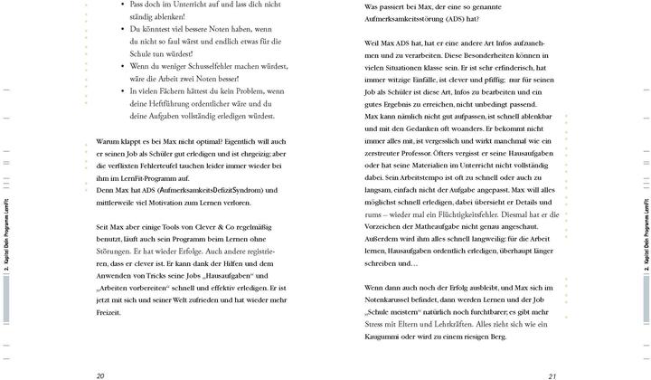 Valeurs nutritives et ingrédients ADS Topfit beim Lernen (Allemand, Elisabeth Aust-Claus, Marteau Petra-Marina, 2003)