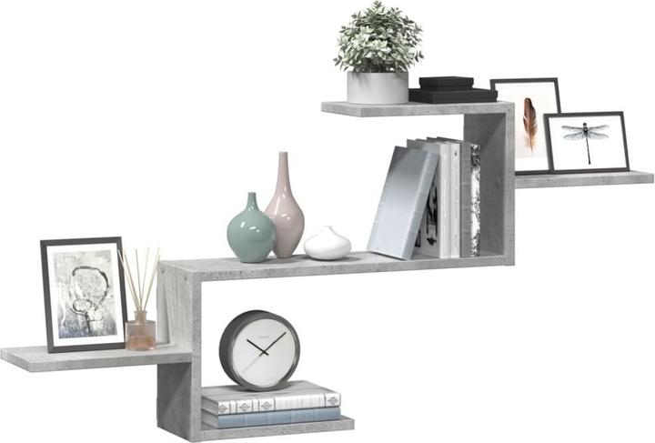 Actual product image vidaXL Wall shelf (104 x 15 x 49 cm)