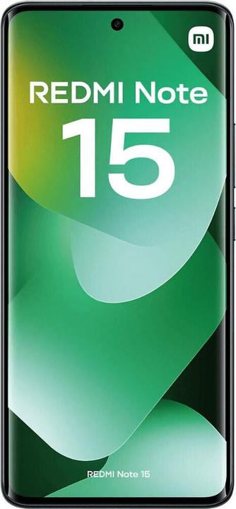 Produktbild Xiaomi Redmi Note 15 (256 GB, Black, 6.77", Hybrid Dual SIM, 4G)