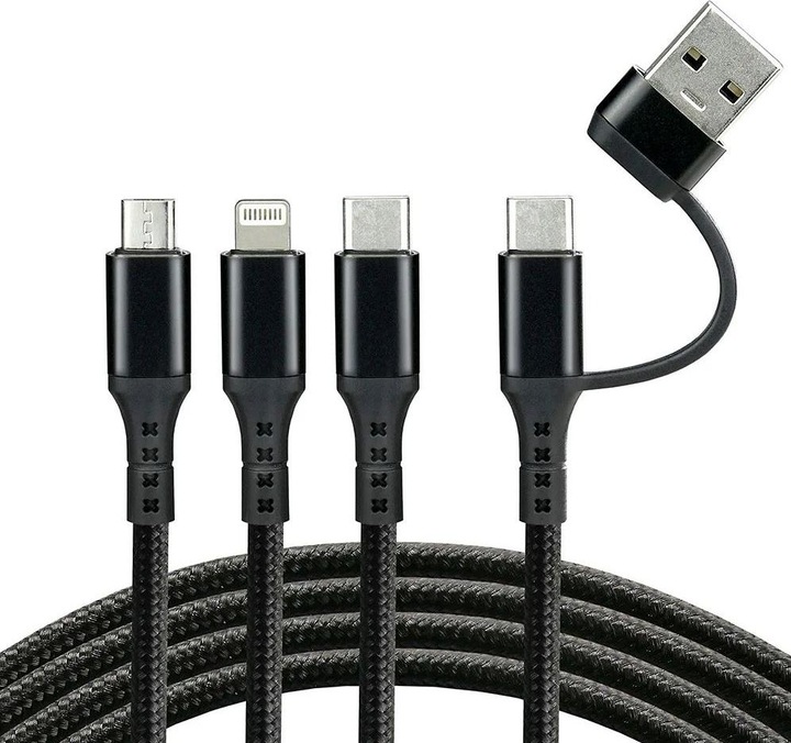 Everactive 5 in 1 Ladekabel (1.20 m, USB 2.0)