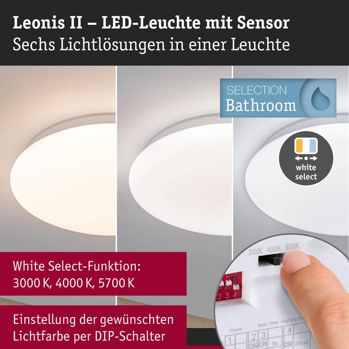 Actual product image Paulmann Deckenleuchte Leonis (2420 lm)