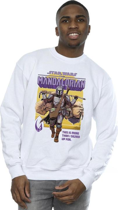 Produktbild Star Wars The Mandalorian More Than I Signed Up For Sweatshirt (5XL)