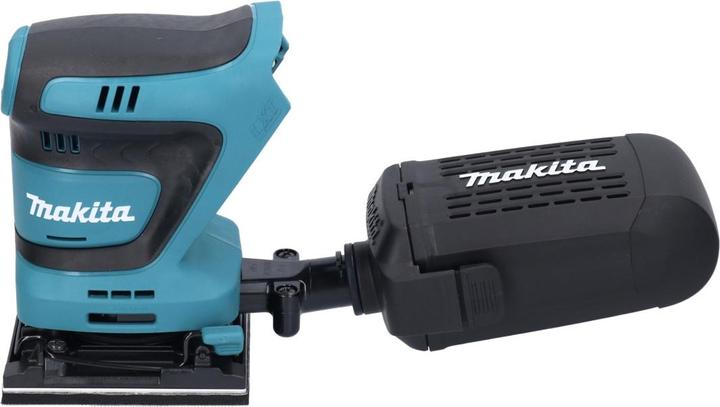 Produktbild Makita DBO 480 ZJ Akku Schwingschleifer 18 V 112 x 102 mm + Makpac - ohne Akku, ohne Ladegerät (Schwingschleifer)