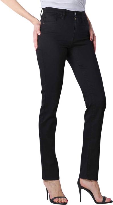 Actual product image Levis 724 Jeans High Rise Straight soft black (W27/L32)