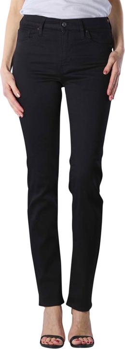 Actual product image Levis 724 Jeans High Rise Straight soft black (W27/L32)