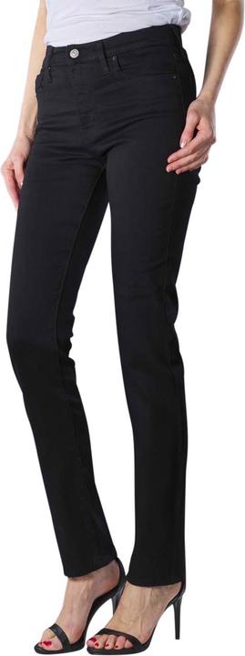 Actual product image Levis 724 Jeans High Rise Straight soft black (W27/L32)