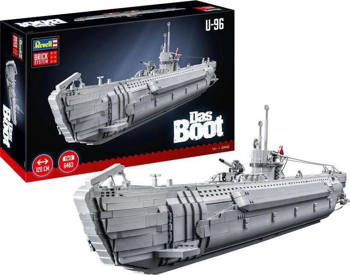 Actual product image Revell German Submarine U-96 Das Boot - Brick System