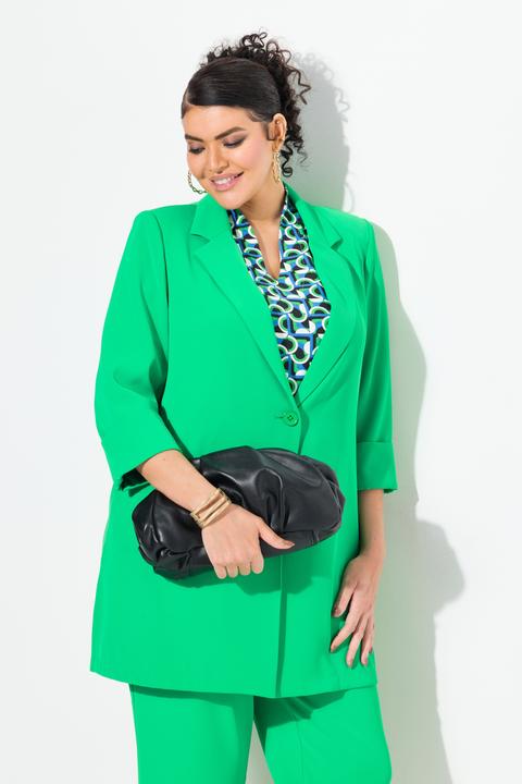 Produktbild Ulla Popken Blazer, Reverskragen, Knopfverschluss, 3/4-Arm (54, 56)