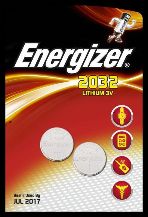 Immagine prodotto Energizer CR2032 Litio (2 pz., CR2032, 235 mAh)