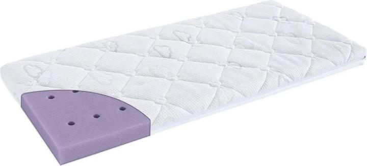 Produktbild Träumeland Traeumeland Babymatratze Beistellbett Brise Light Fabimax 55 x 6 eckig (55 x 90 cm)
