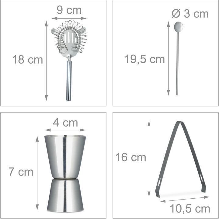 Immagine prodotto Relaxdays Set per cocktail (Set da cocktail)