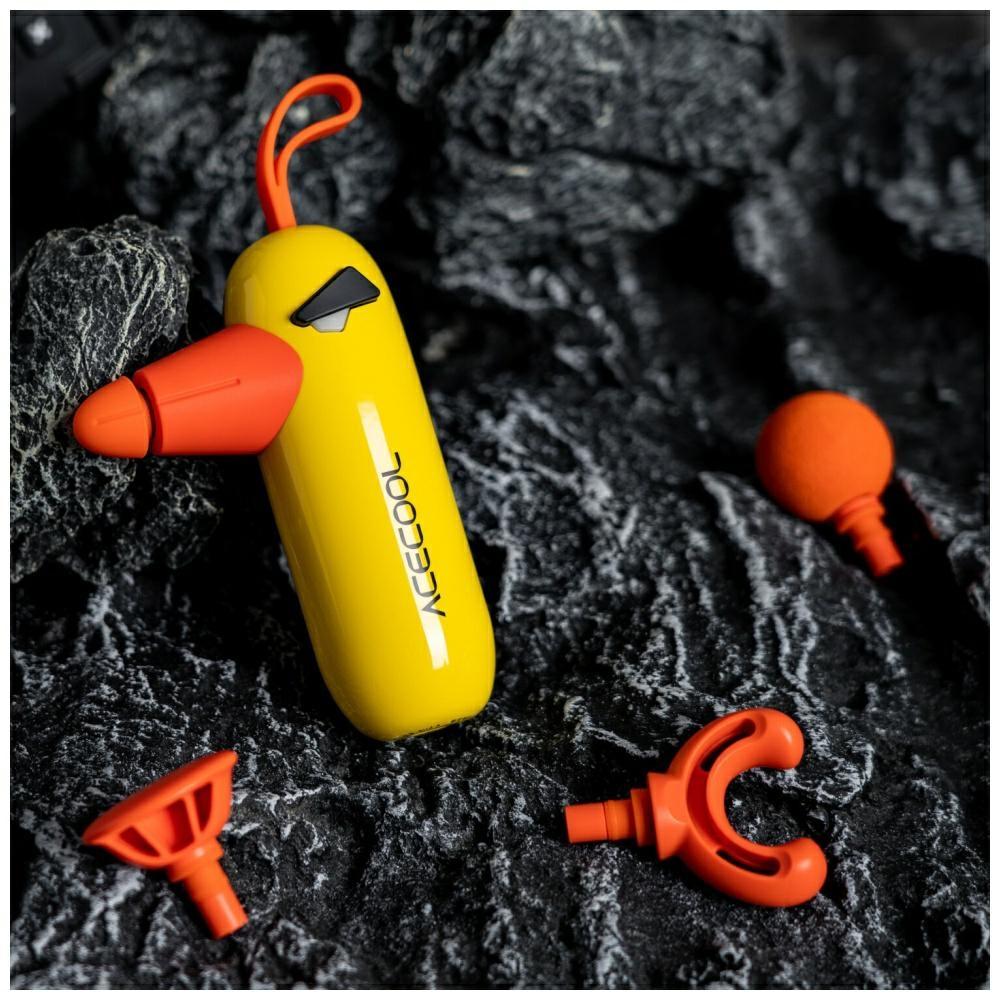 4smarts, Pistola per massaggi, Mini pistolet do masażu ACECOOL żółty