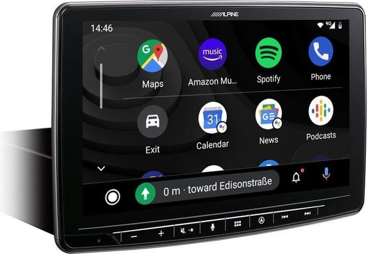 Actual product image Alpine INE-F904D |NavigationAuto -Radio |Apple CarPlay |Android Auto |AutonavigationDVD Auto |Tupfen (9")