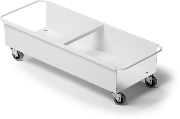 Actual product image Durable DURABIN SQUARE TROLLEY DUO 40 trolley, white