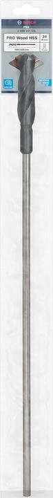 Image du produit Bosch Professional Zubehör Foret d'installation PRO Wood HSS, 24 x 100 x 600 mm (11 mm)